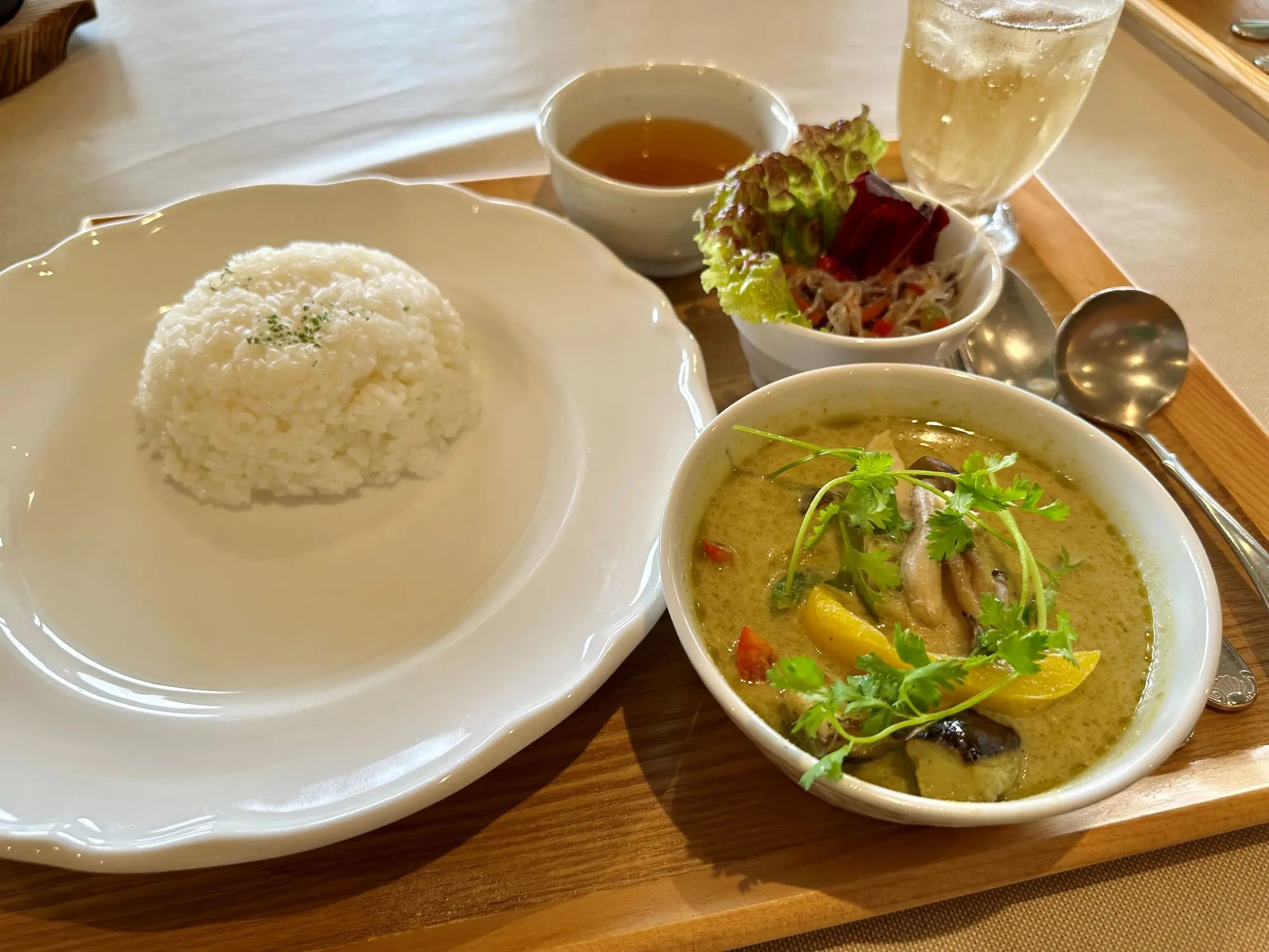 タイ風グリーンカレー